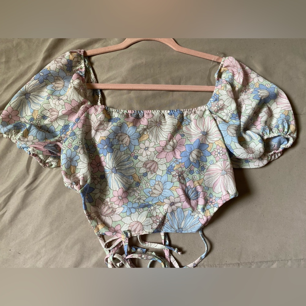 Floral Crop Top